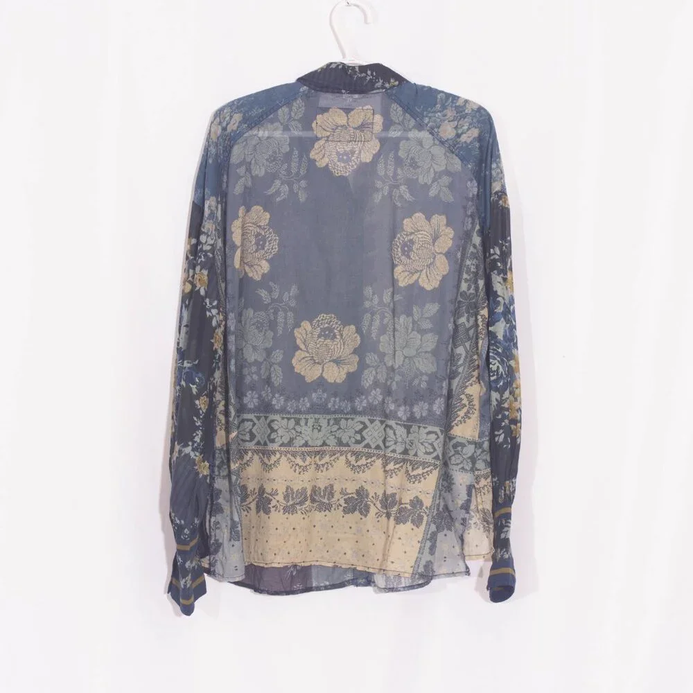 WE THE FREE Flower Patch Top Size M - Picture 6 of 11